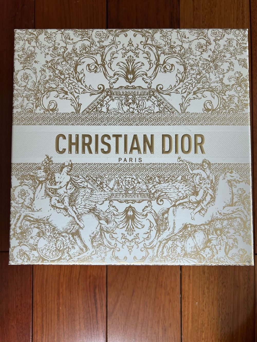 Dior Empty Gift Box - Toile Print